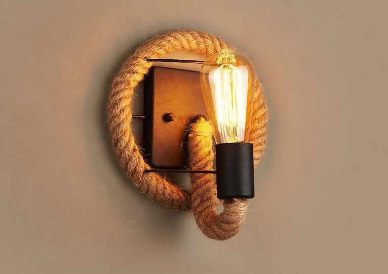 Vintage Rope Wall Light | Kalsten