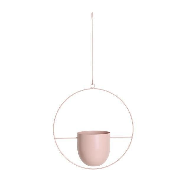 HaloRing Hanging Plant Holder – Metal Hanging Planter for Indoor and Outdoor | Kalsten