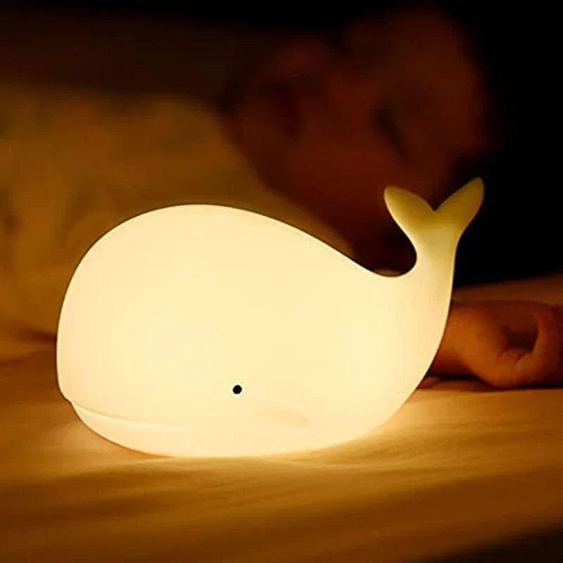 GlowWhale Night Lamp - Magical Color Party for Children Kalsten