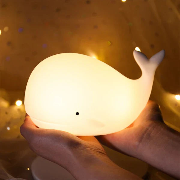 GlowWhale Night Lamp - Magical Color Party for Children Kalsten