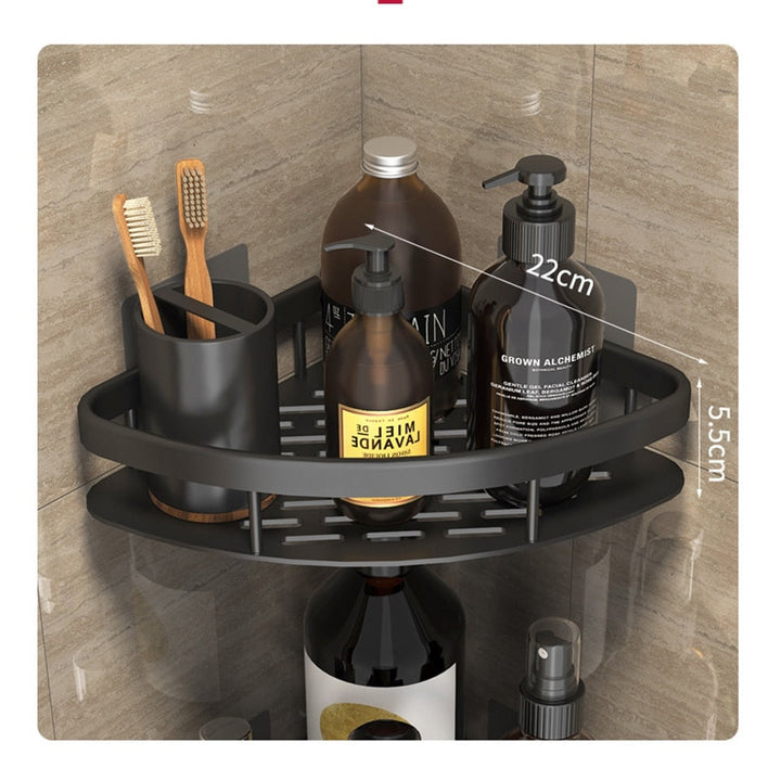 Metal Suction Cup Bath Stand