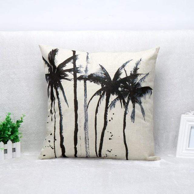 Kalsten | Floral Animal Tree of Life Bird Back Home Decorative Throw Pillow Cover