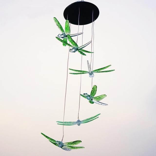 Outdoor LED Solar Hummingbirds DrangFly Lamp | Kalsten