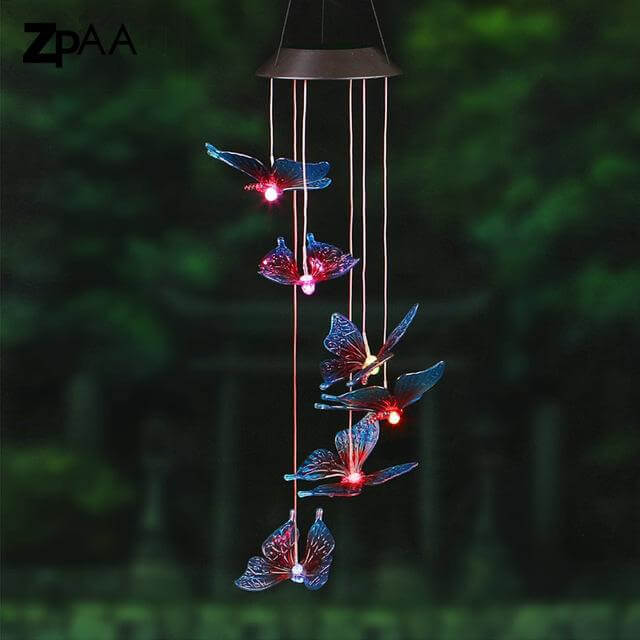 Outdoor LED Solar Hummingbirds DrangFly Lamp | Kalsten