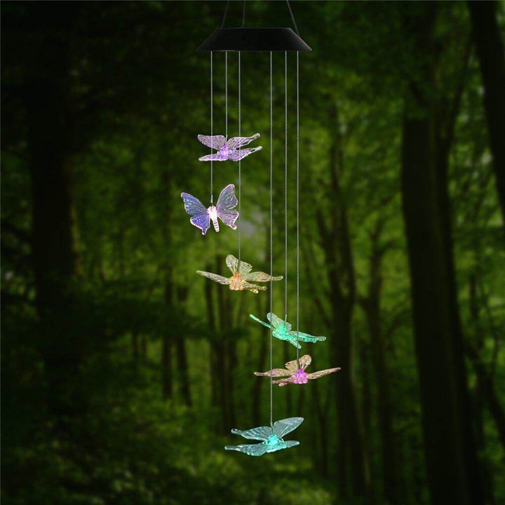 Outdoor LED Solar Hummingbirds DrangFly Lamp | Kalsten