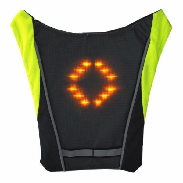 Kalsten | Turn Signal Cycling Reflective Safety LED Vest Cyclist Outdoor Waterproof