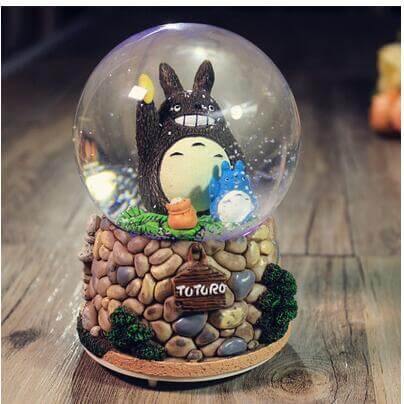 Creative LED Crystal Ball Music Box Glowing light Night Decor | Kalsten