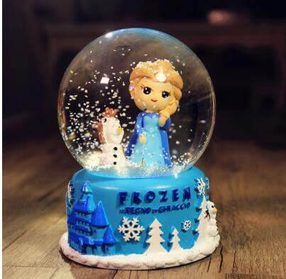 Creative LED Crystal Ball Music Box Glowing light Night Decor | Kalsten