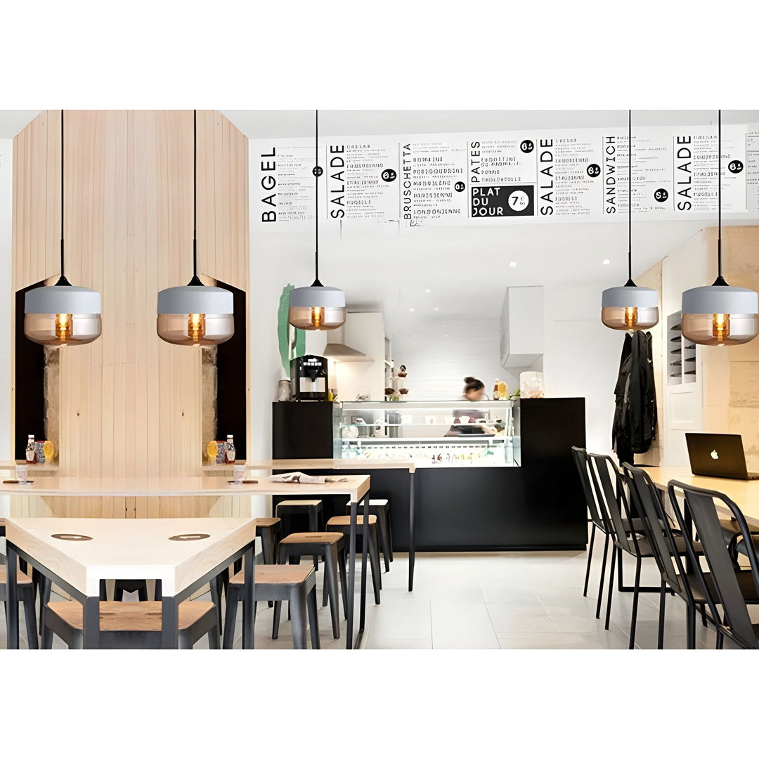 LED Pendant Light made of Glass – Modern, Scandinavian Design for Stylish Living Spaces | Kalsten