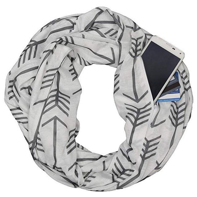 Multi-Way Infinity Scarf with Pocket | Kalsten