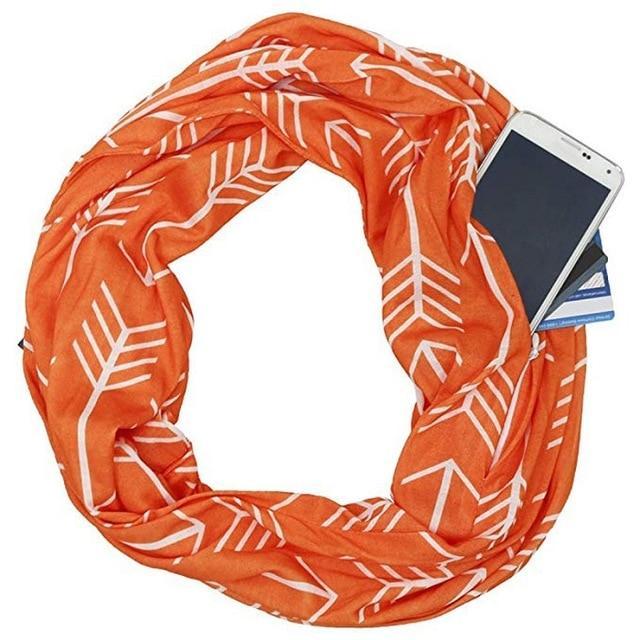 Multi-Way Infinity Scarf with Pocket | Kalsten