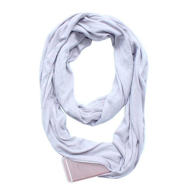 Multi-Way Infinity Scarf with Pocket | Kalsten