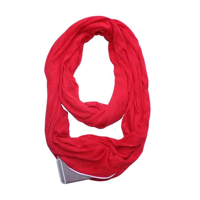 Multi-Way Infinity Scarf with Pocket | Kalsten