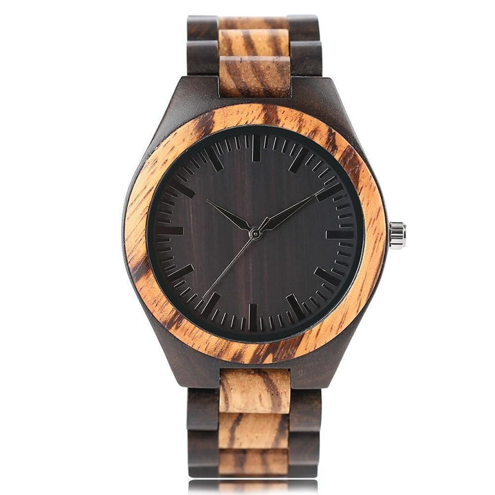 Kalsten | Bamboo Wooden Watch -  Natural Wood Bracelet, Quartz