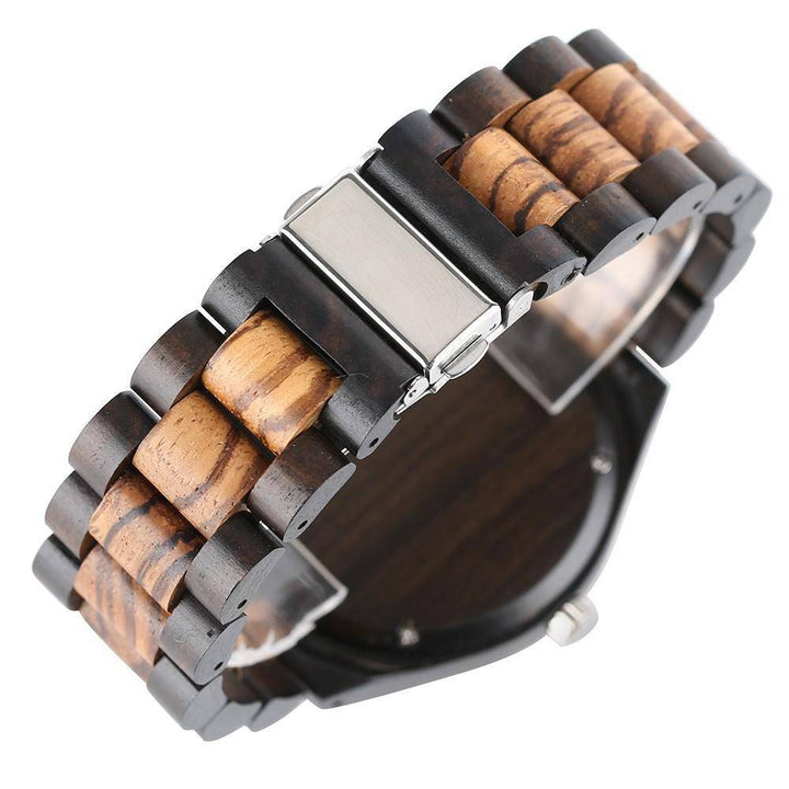 Kalsten | Bamboo Wooden Watch -  Natural Wood Bracelet, Quartz
