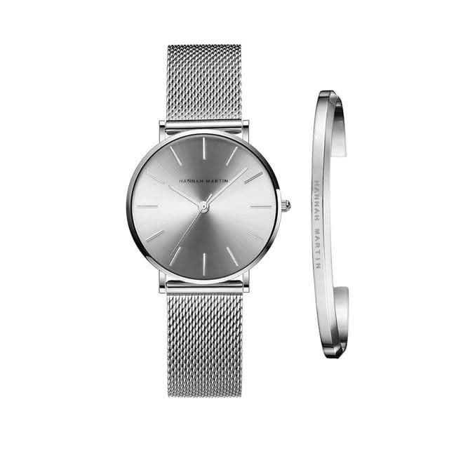 Kalsten | Hannah Martin Women’s Watch with Adjustable Stainless Steel Band