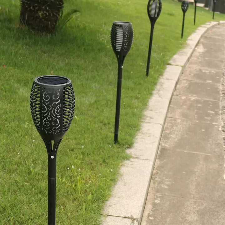 LED Solar Garden Torpedoes Deluxe 96 LED (4 pieces) | Kalsten