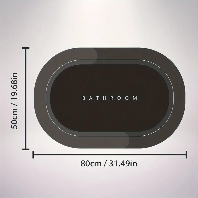 Quick Dry Non-Slip Bath Mat Kalsten