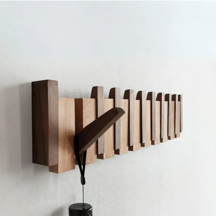 Wooden Piano-Style Coat Rack - Melodia | Kalsten