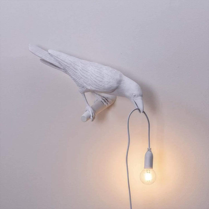 NachtRaaf Ambient Lamp – Decorative bird lamp made of resin for warm lighting | Kalsten