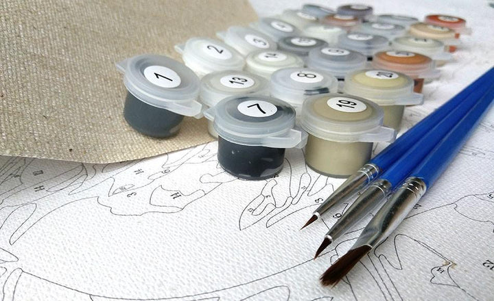 An Abundance of Flowers - Van-Go Paint-By-Number Kit | Kalsten