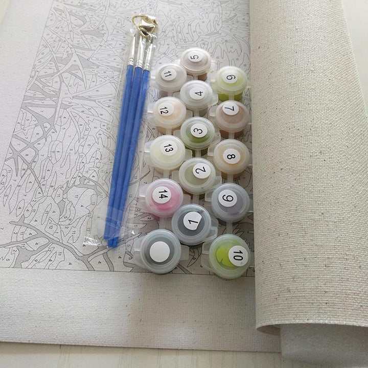 An Abundance of Flowers - Van-Go Paint-By-Number Kit | Kalsten