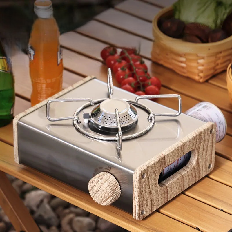 On-the-Go Cooking Stainless Steel Outdoor Camping Stove | Kalsten