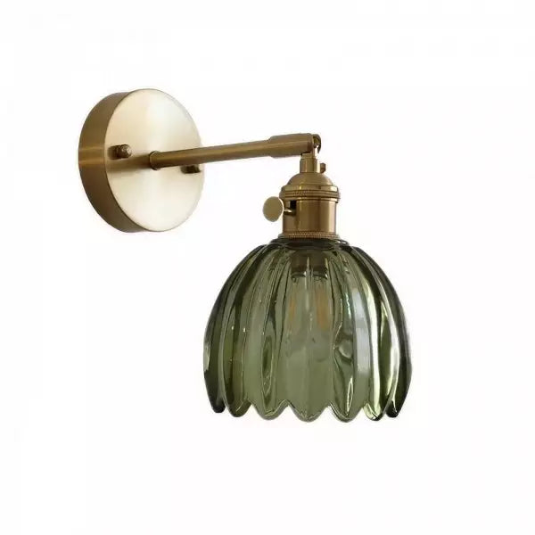 Kalsten | Retro – Wall Light Glass Tulip Bud