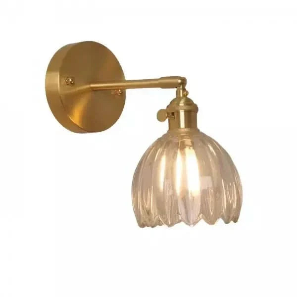 Kalsten | Vintage Tulip Glass Wall Sconce Light