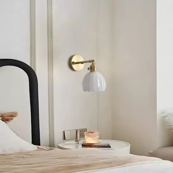 Kalsten | Retro – Wall Light Glass Tulip Bud
