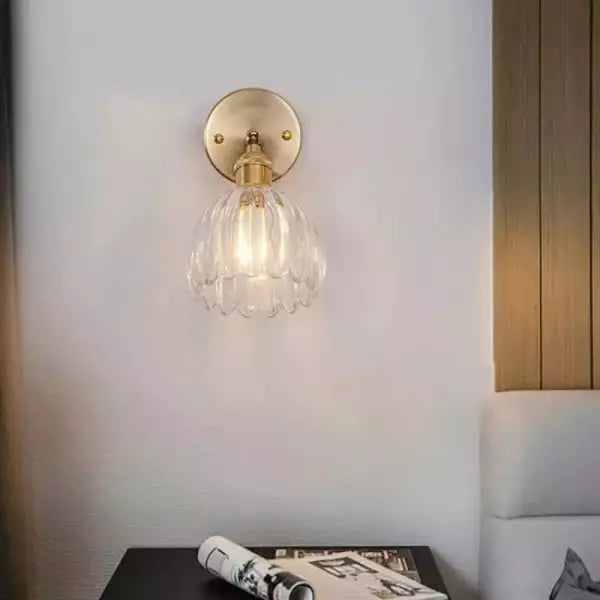 Kalsten | Retro – Wall Light Glass Tulip Bud