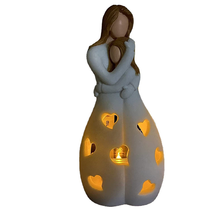 Table Lamp with Romantic Resin Design | Kalsten