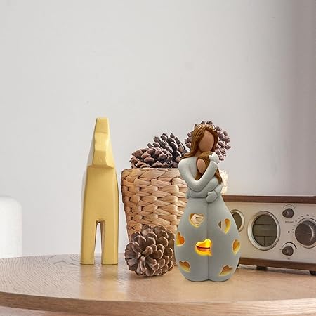 Romantic Heart Resin LED Table Lamp Kalsten