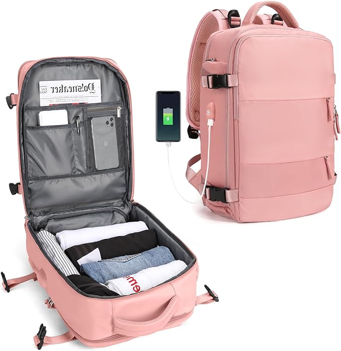 Kalsten | Durable Backpack for Trips with USB Charging Port
