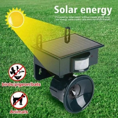 Kalsten | Bird deterrent and scarecrow with motion sensor for outdoor use