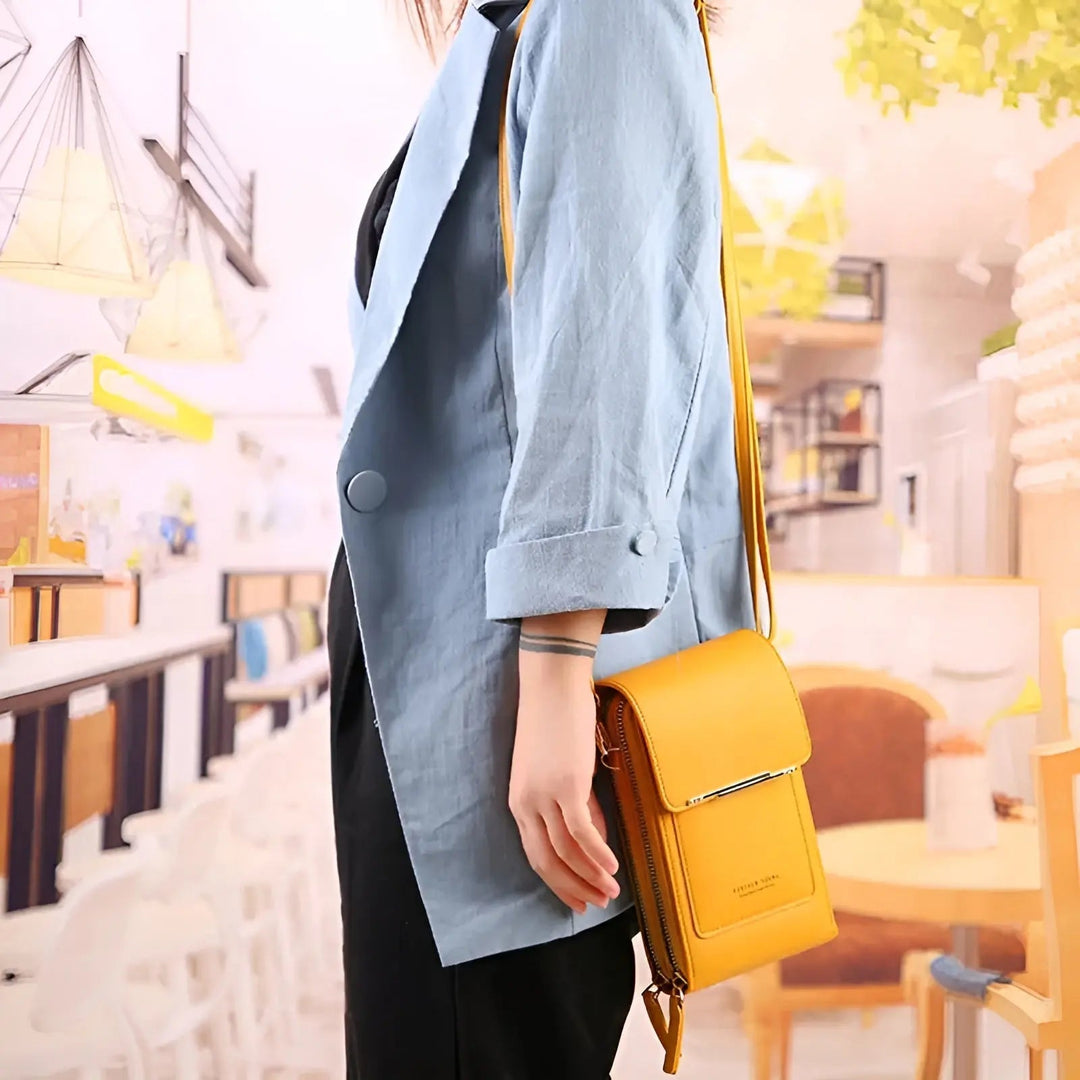 Kalsten | SafeTouch Shoulder Bag – Soft Leather with Anti-Theft Protection
