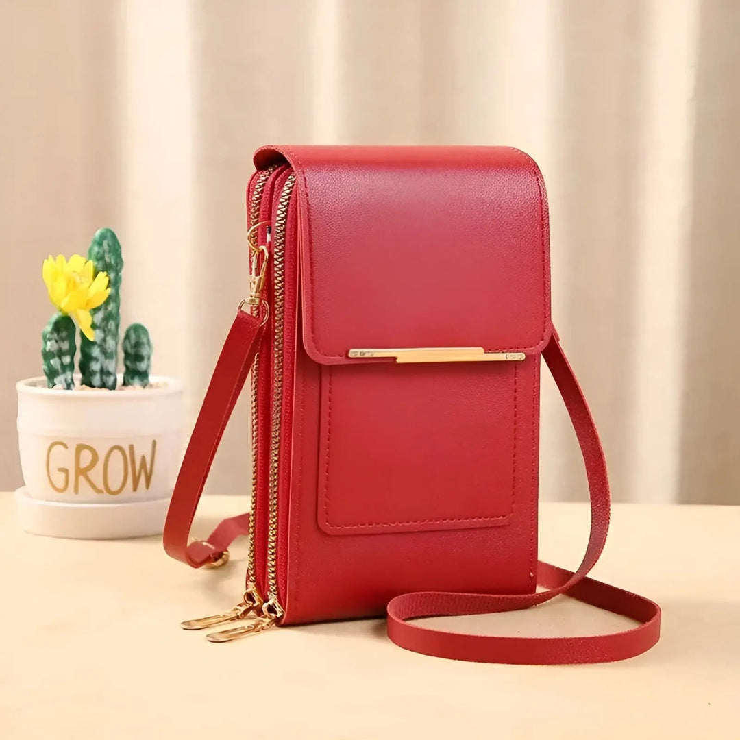 Kalsten | SafeTouch Shoulder Bag – Soft Leather with Anti-Theft Protection