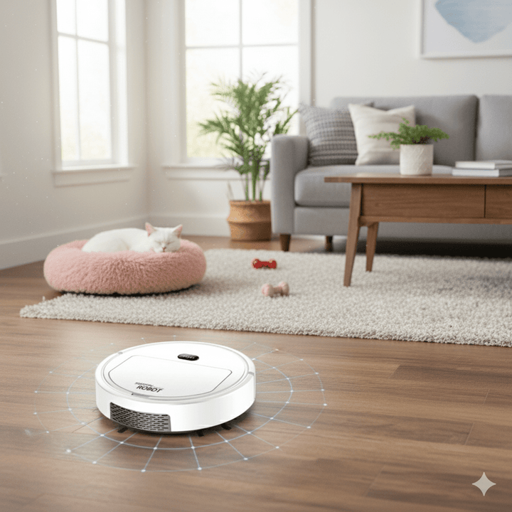 Kalsten | SILENTDUST – Smart Robot Vacuum with Ultra-Quiet Cleaning & HEPA Filtration