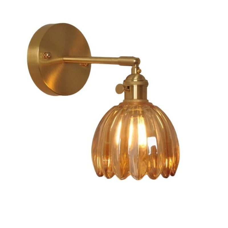 Flower Bud Tulip Glass Wall Light | Kalsten