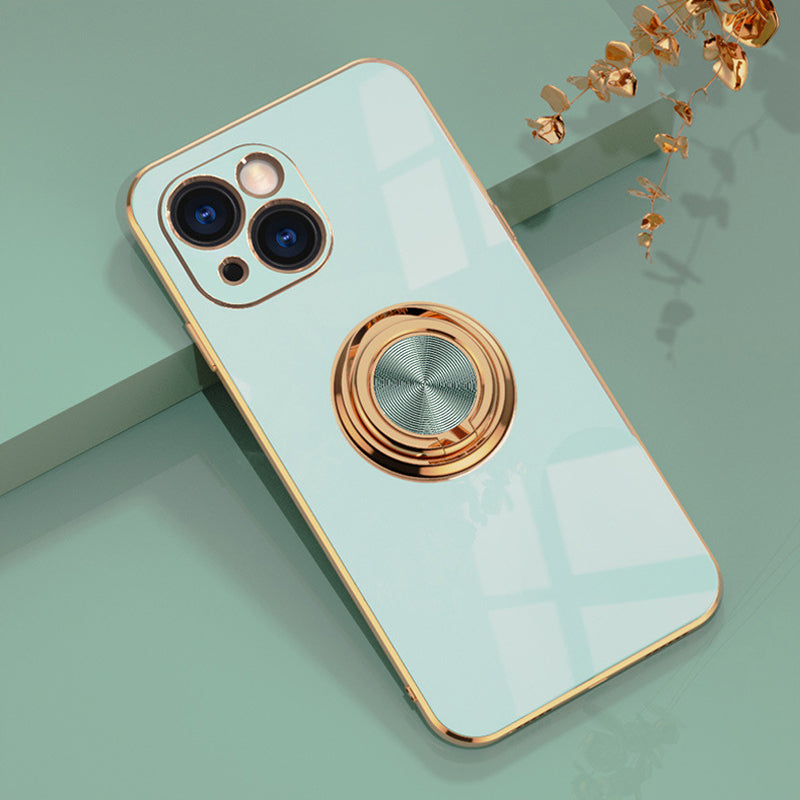 Plated iPhone Case with Ring | Kalsten