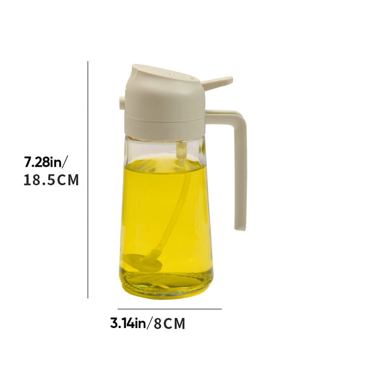 2 in 1 Glass Oil Sprayer & Dispenser | Kalsten