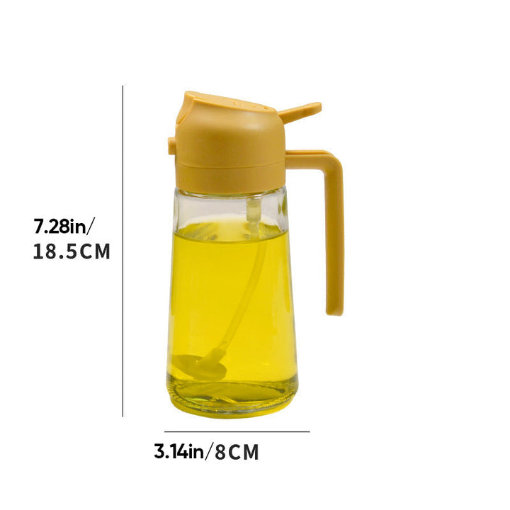 2 in 1 Glass Oil Sprayer & Dispenser | Kalsten