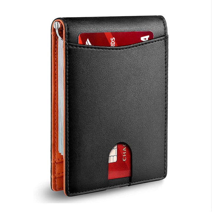 Kalsten | Theft-proof magnetic card holder made of genuine leather