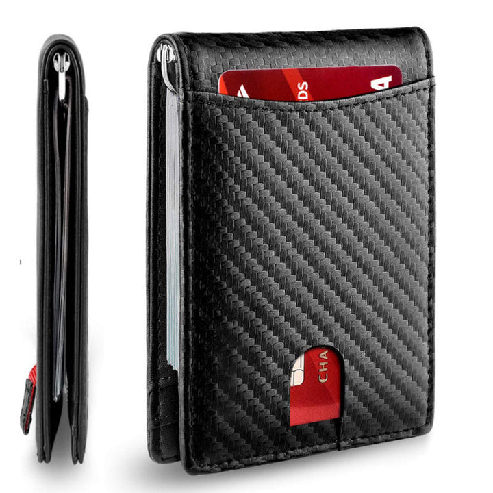 Kalsten | Theft-proof magnetic card holder made of genuine leather