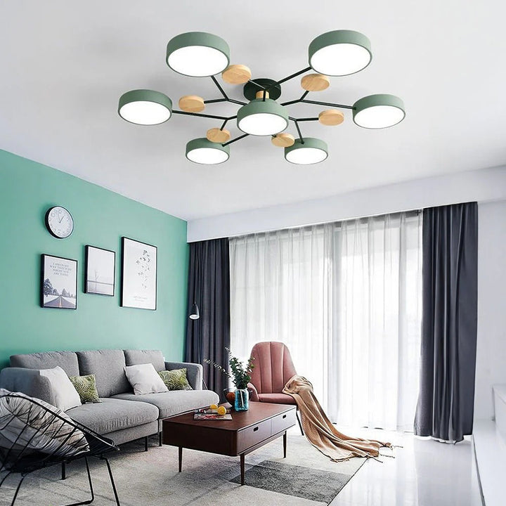 Modern Flush Mount LED Ceiling Lamp Kalsten
