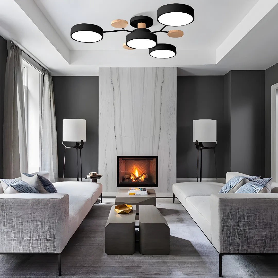 Modern Flush Mount LED Ceiling Lamp Kalsten