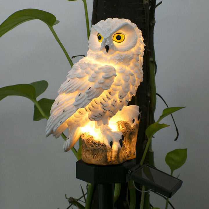 Kalsten | Barter | Garden lamp owls with solar energy