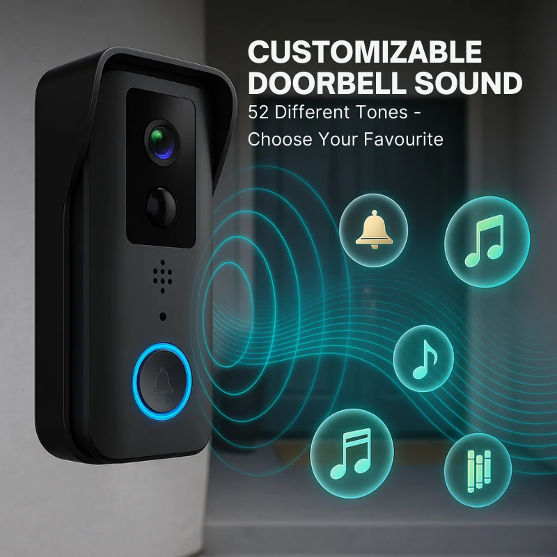 Wireless Smart Video Doorbell Camera Kalsten