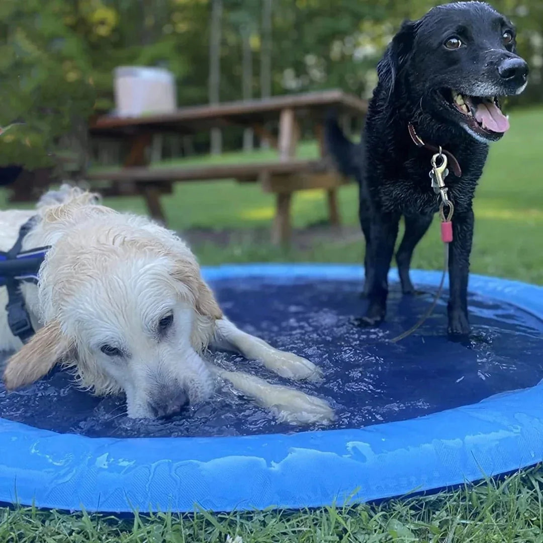 Kalsten | SplashyPaws Splash Pad – Non-Slip Sprinkler Water Play Mat for Dogs & Kids