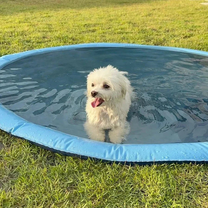 Kalsten | SplashyPaws Splash Pad – Non-Slip Sprinkler Water Play Mat for Dogs & Kids